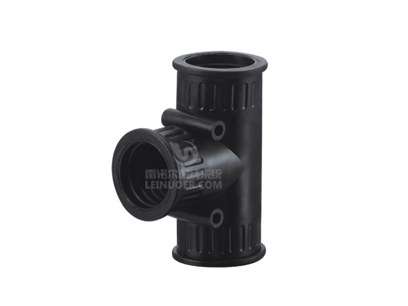 3-way T- shaped Rubber Connector For Flexible Conduit