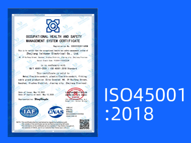 Occupational Health And Safety Management System Certificate